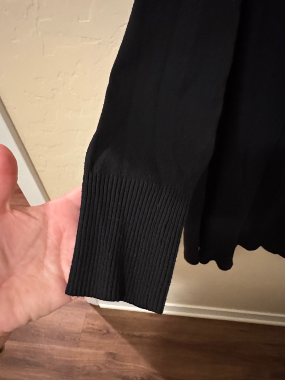 a new day Black Open-Front Longline Cardigan - Picture 5 of 5